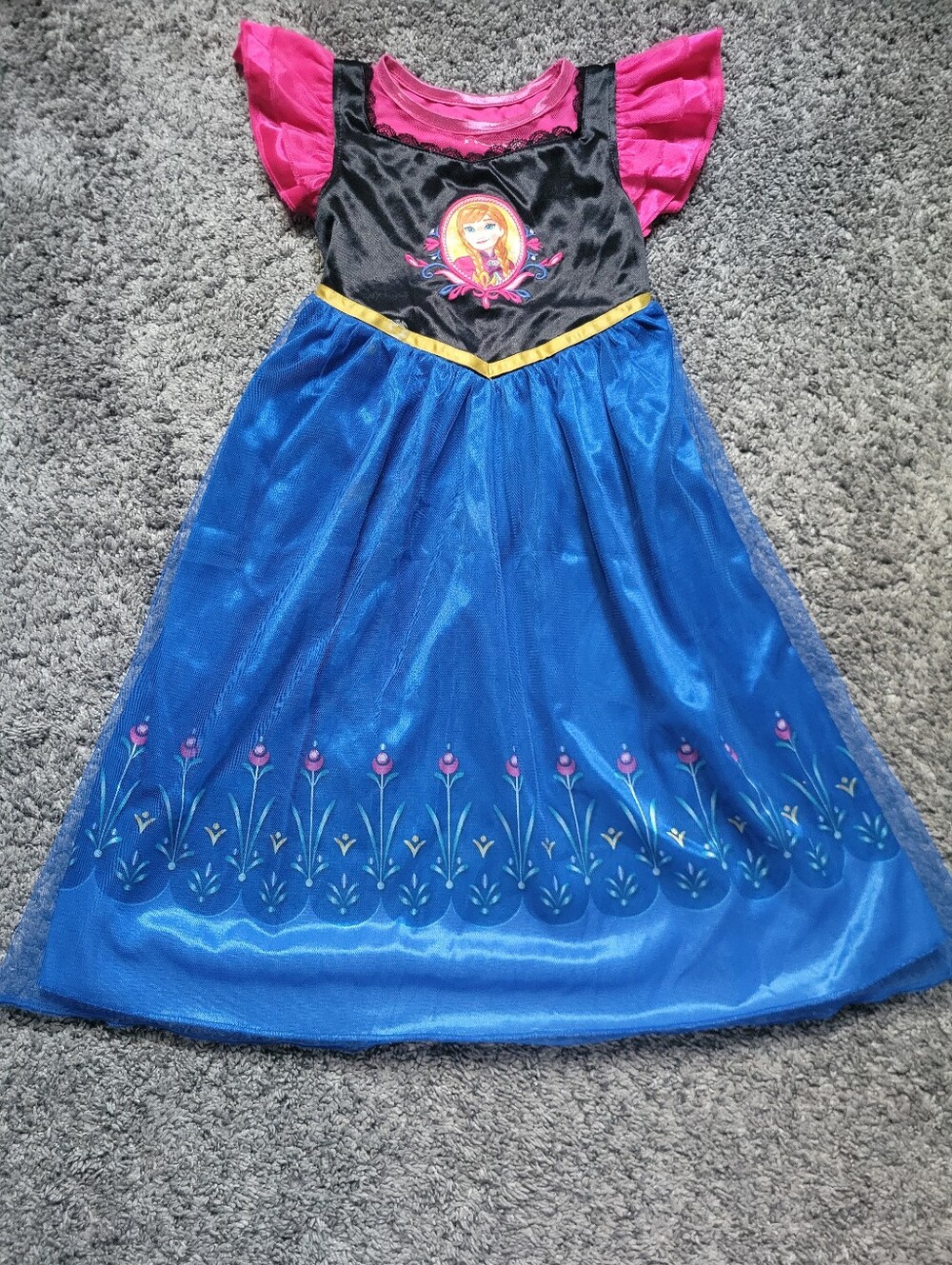 Disney Anna Princess Nightgown Size 4T *NWOT* Frozen II